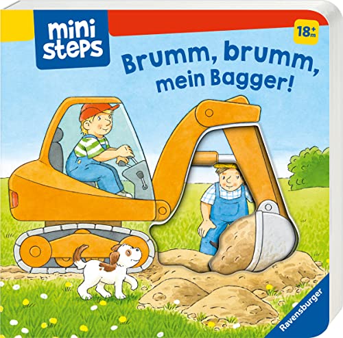 Stock image for Brumm, brumm, mein Bagger!: Ab 18 Monaten (ministeps Bcher) for sale by medimops