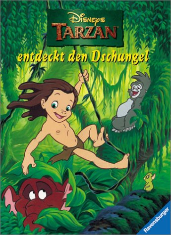 Imagen de archivo de Tarzan entdeckt den Dschungel: Buch mit Klappen a la venta por medimops