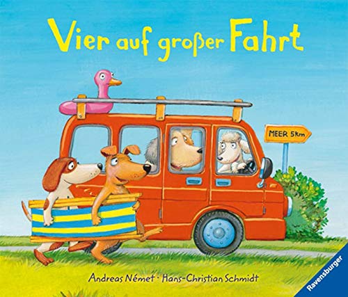 Stock image for Vier auf groer Fahrt for sale by medimops