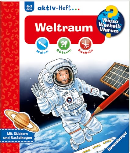 Stock image for Wieso? Weshalb? Warum?: Weltraum WWW aktiv-Heft for sale by WorldofBooks