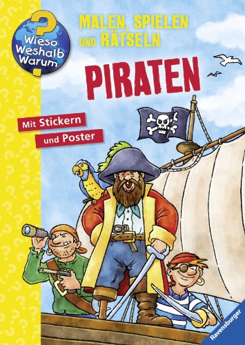 9783473328222: Piraten: Malen, Spielen und Rtseln