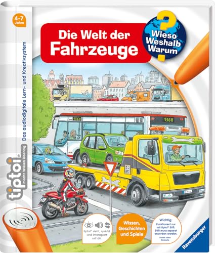 Imagen de archivo de tiptoi Wieso? Weshalb? Warum? 12: tiptoi Die Welt der Fahrzeuge a la venta por medimops