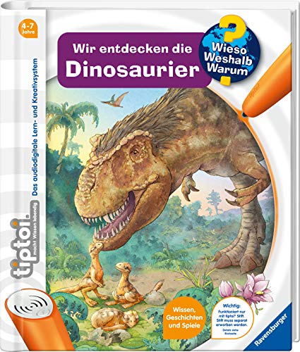 Ravensburger - TIPTOI - Livre Wir entdecken die Dinosaurier