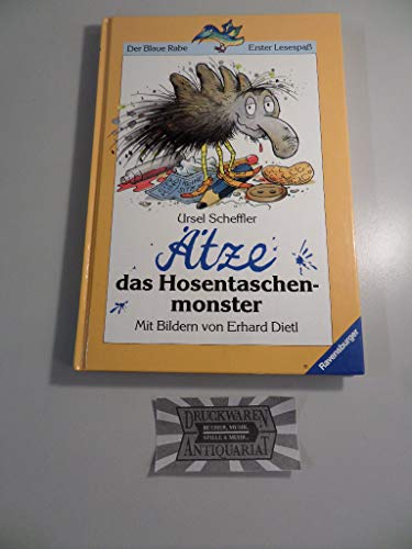 9783473342419: tze, das Hosentaschenmonster. Druckschrift