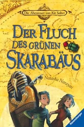 Stock image for Die Abenteuer von Kit Salter 1: Der Fluch des grnen Skarabus for sale by medimops