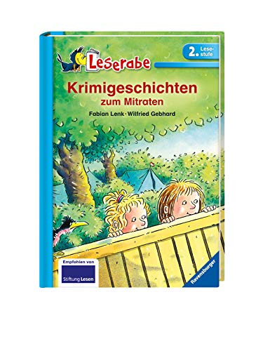 Krimigeschichten zum Mitraten. Fabian Lenk. Mit Bildern von Wilfried Gebhard / Leserabe : 2. Lesestufe - Lenk, Fabian und Wilfried (Illustrator) Gebhard