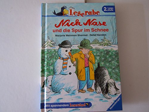 Stock image for Leserabe. Nick Nase und die Spur im Schnee. 2. Lesestufe, ab 2. Klasse for sale by medimops