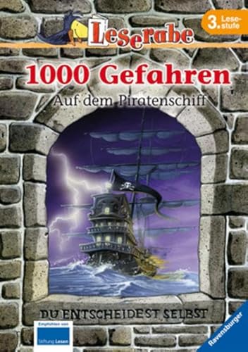 Beispielbild fr Leserabe - 1000 Gefahren: 1000 Gefahren - Auf dem Piratenschiff: Suche nach dem Piratenschatz / Das Grab der Mumie zum Verkauf von medimops