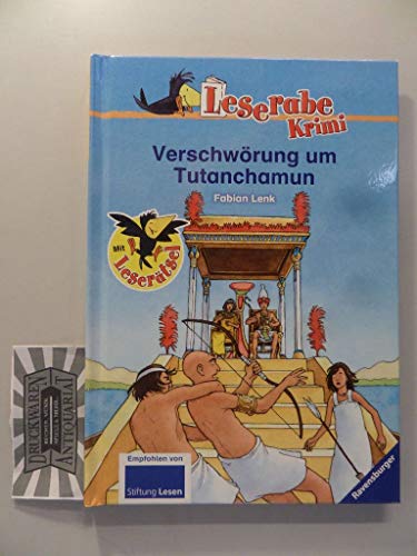 Beispielbild fr Leserabe: Verschwrung um Tutanchamun: Ein Krimi aus dem alten gypten zum Verkauf von medimops