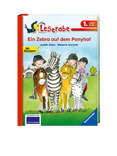 Beispielbild fr Leserabe - 1. Lesestufe: Ein Zebra auf dem Ponyhof zum Verkauf von medimops