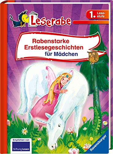 Beispielbild fr Rabenstarke Erstlesegeschichten fr Mdchen - Leserabe 1. Klasse - Erstlesebuch fr Kinder ab 6 Jahren zum Verkauf von Ammareal