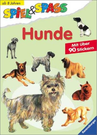 Stock image for Hunde, m. ber 90 farb. Stickern for sale by medimops