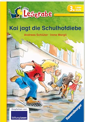 Stock image for Leserabe - Schulausgabe in Broschur: Kai jagt die Schulhofdiebe for sale by medimops