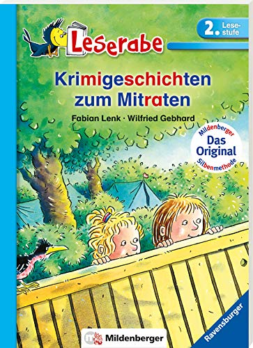 Leserabe mit Mildenberger Silbenmethode: Krimigeschichten zum Mitraten - Lenk, Fabian