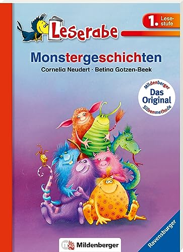 Leserabe mit Mildenberger. Monstergeschichten - Neudert, Cornelia
