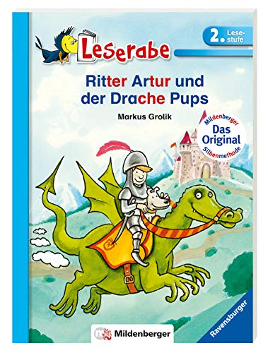 Stock image for Ritter Artur und der Drache Pups (Leserabe mit Mildenberger Silbenmethode) for sale by medimops