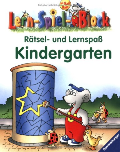 9783473411788: Rtsel- und Lernspa: Kindergarten