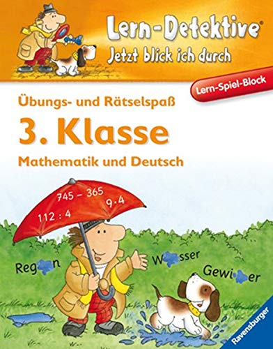 9783473411924: Lern-Spiel-Block. bungs- und Rtselspa (3. Klasse): Mathematik und Deutsch