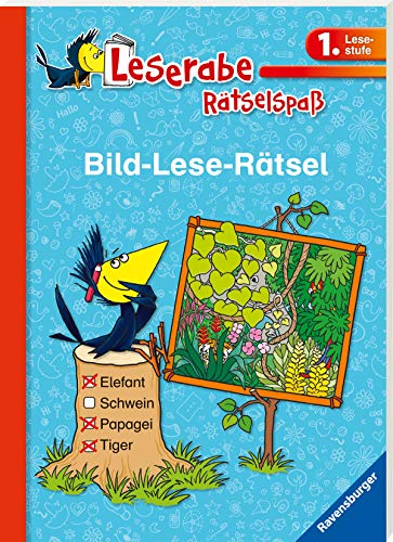 Stock image for Bild-Lese-Rtsel (1. Lesestufe) (Leserabe - Rtselspa) for sale by medimops
