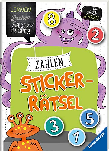 Beispielbild fr Zahlen-Sticker-Rtsel (Lernen Lachen Selbermachen) zum Verkauf von medimops