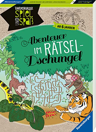 Beispielbild fr Abenteuer im Rtsel-Dschungel ab 6 Jahren (Ravensburger Spiel und Spa) zum Verkauf von medimops