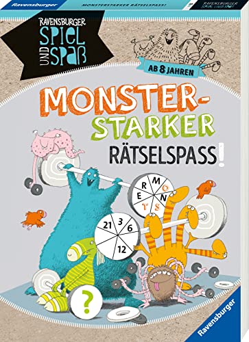 Beispielbild fr Monsterstarker Rtsel-Spa ab 8 Jahren (Ravensburger Spiel und Spa) zum Verkauf von medimops