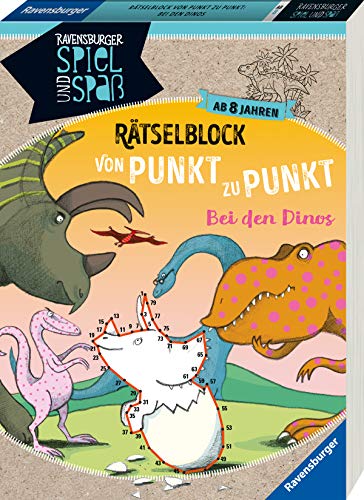 Beispielbild fr Rtselblock von Punkt zu Punkt: Bei den Dinos -Language: german zum Verkauf von GreatBookPrices