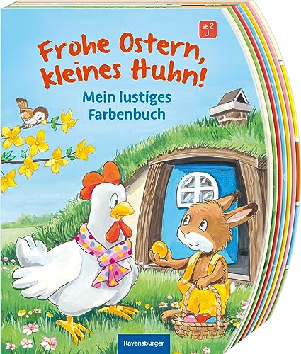 Stock image for Frohe Ostern, kleines Huhn!: Mein lustiges Farbenbuch for sale by Chiron Media