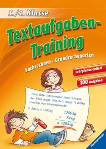 Beispielbild fr Textaufgaben-Training (3./4. Klasse): Sachrechnen, Grundrechenarten zum Verkauf von medimops