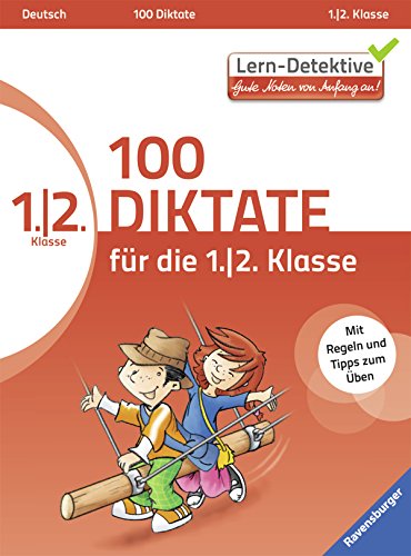 Beispielbild fr Lern-Detektive: 100 Diktate fr die 1. und 2. Klasse zum Verkauf von medimops