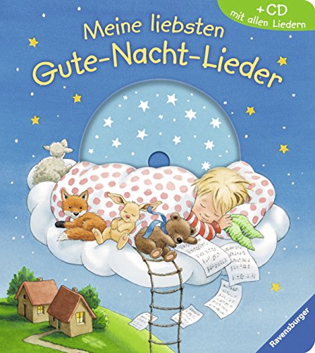 9783473434831: Meine liebsten Gute-Nacht-Lieder. Mit CD