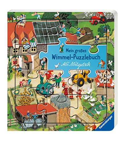 Stock image for Mein gro es Wimmel-Puzzlebuch for sale by ThriftBooks-Dallas