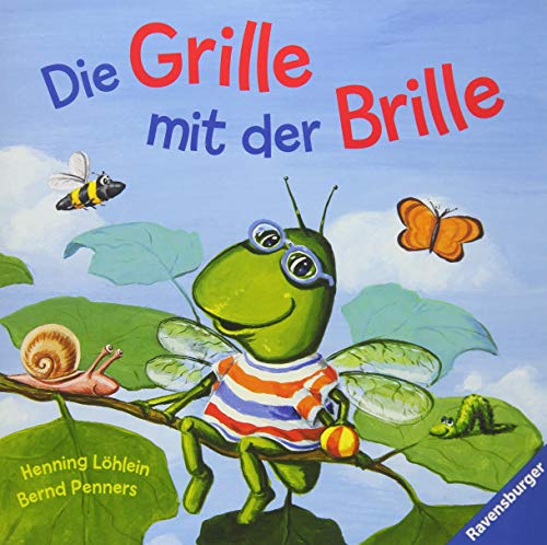 Beispielbild fr Die Grille mit der Brille Ill. v. L hlein, Henning Deutsch durchg. farb. Ill. u. Text - zum Verkauf von HPB-Diamond