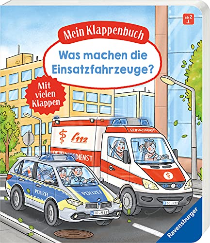 Beispielbild fr Mein Klappenbuch: Was machen die Einsatzfahrzeuge? zum Verkauf von medimops