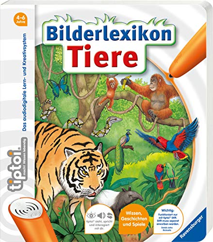 Imagen de archivo de tiptoi Bilderlexikon Tiere: tiptoi Bilderbuch a la venta por medimops