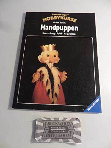 Imagen de archivo de Handpuppen. Herstellung - Spiel - Requisiten a la venta por medimops