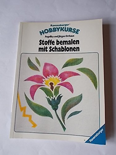 Stoffe bemalen mit Schablonen