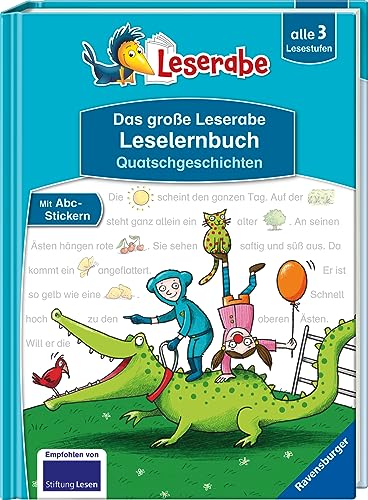 Imagen de archivo de Das groe Leserabe Leselernbuch: Quatschgeschichten - Leserabe ab der 1. Klasse - Erstlesebuch für Kinder ab 5 Jahren a la venta por ThriftBooks-Atlanta