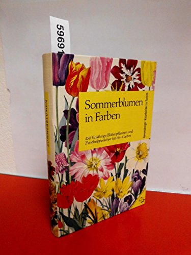 Imagen de archivo de Sommerblumen in Farben a la venta por medimops