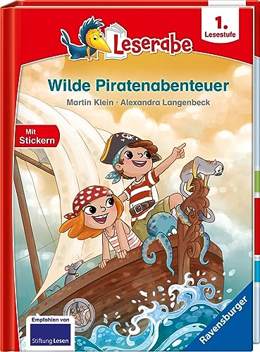 Imagen de archivo de Wilde Piratenabenteuer - Leserabe ab 1. Klasse - Erstlesebuch fr Kinder ab 6 Jahren a la venta por GreatBookPrices