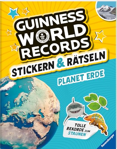 Imagen de archivo de Guinness World Records Stickern und Rtseln: Planet Erde a la venta por GreatBookPrices