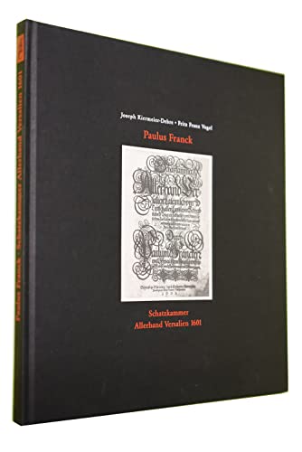 Beispielbild fr Schatzkammer allerhand Versalien : 1601. [bers. Malcom Green .] / Alphabets, Buchstaben, calligraphy zum Verkauf von Antiquariat Rohde
