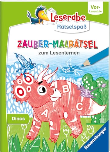 Stock image for Leserabe Rtselspa Zauber-Malrtsel: Dinos (Vor-Lesestufe) for sale by GreatBookPrices