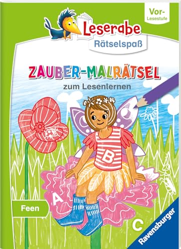 Stock image for Leserabe Rtselspa Zauber-Malrtsel: Feen (Vor-Lesestufe) for sale by GreatBookPrices