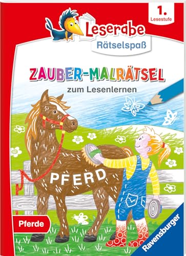 Imagen de archivo de Leserabe Rtselspa Zauber-Malrtsel: Pferde (1. Lesestufe) a la venta por GreatBookPrices