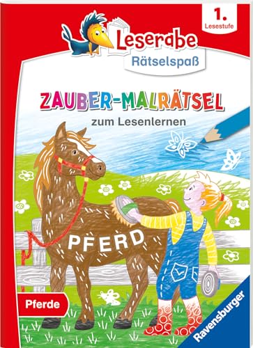 Stock image for Leserabe Rtselspa Zauber-Malrtsel: Pferde (1. Lesestufe) for sale by GreatBookPrices