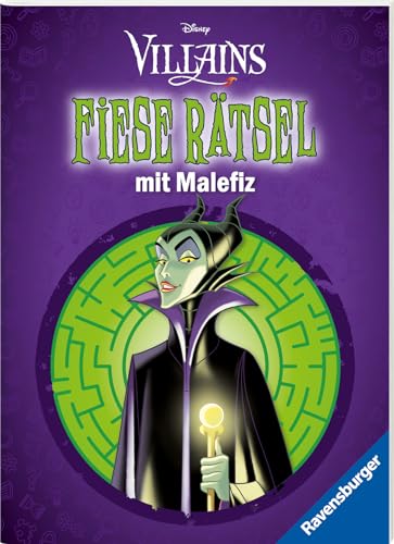 9783473489336: Ravensburger Disney Villains: Fiese Rtsel mit Maleficent - Knifflige Rtsel fr kluge Kpfe ab 9 Jahren