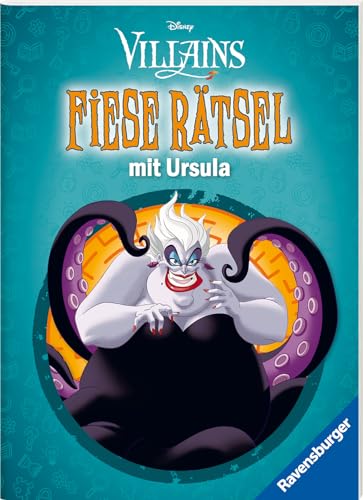 Imagen de archivo de Ravensburger Disney Villains: Fiese Rtsel mit Ursula - Knifflige Rtsel fr kluge Kpfe ab 9 Jahren a la venta por GreatBookPrices