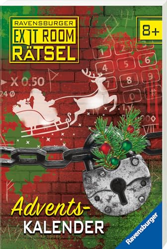 Imagen de archivo de Ravensburger Exit Room Rtsel: Adventskalender - Rette mit spannenden Rtseln das Weihnachtsfest! a la venta por medimops