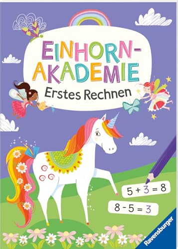 Stock image for Ravensburger Einhorn Akademie Erstes Rechnen - spielerisch Plus und Minus lernen und �ben for sale by Chiron Media